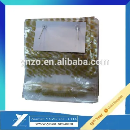 Wicket bag with gold printing