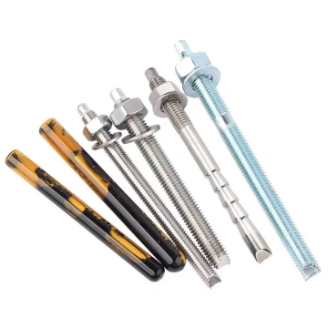 Factory Wholesale: Stainless Steel Curtain Wall Anchors - Galvanized Inverted Cone & Chemical Anchor Bolts - Size M8