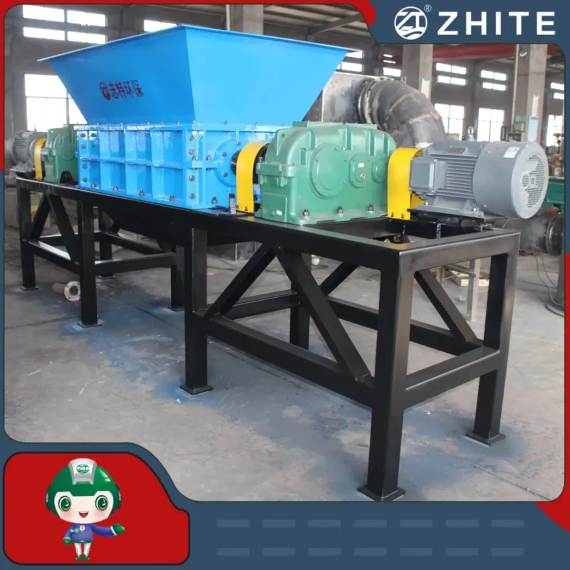 Plastic Film Shredder Machine for Tyre, Scrap Metal, Mattress, and Solid Waste