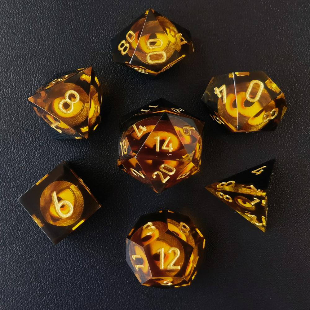 7 Piece Dungeons And Dragons Polyhedral Dnd Dice Set 5