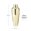 Bartender Gold Cocktail Shaker 750ml