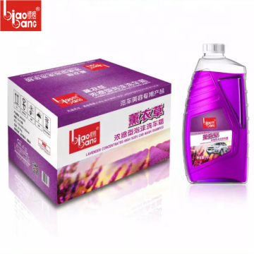 Lavender Concentrated Car Wash Shampoo with High Suds - 2L