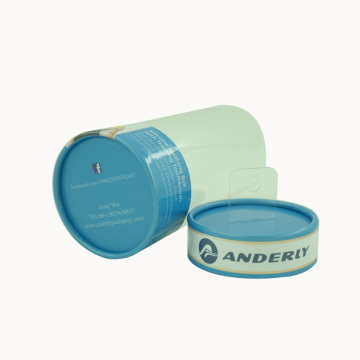Paper Tube Packaging with PVC Clear Window