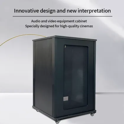Multi functional audio and video equipment cabinet