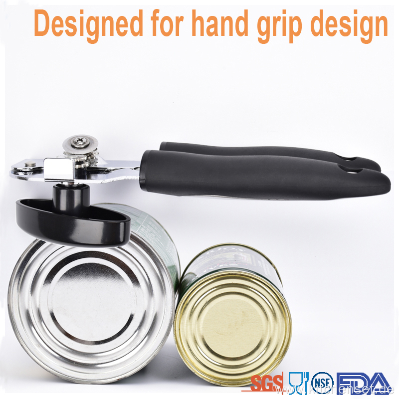 Non slip heavy duty can opener manual