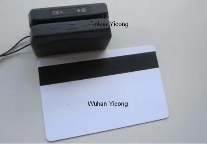 portable mini 123 credit card memory reader