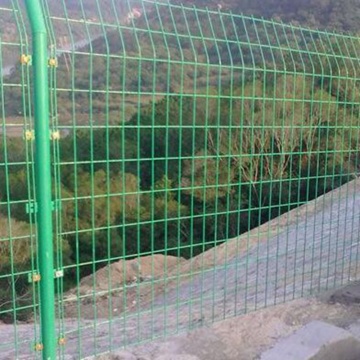 Cerca de alambre doble de acero bajo en carbono para jardín