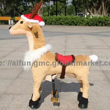 Christmas reindeer ride on car toy, Ride on John Deere toys