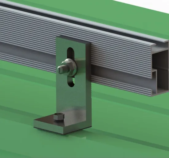 Simple Installation Solar Fixing Bracket for Metal Corrugated Roof L Feet