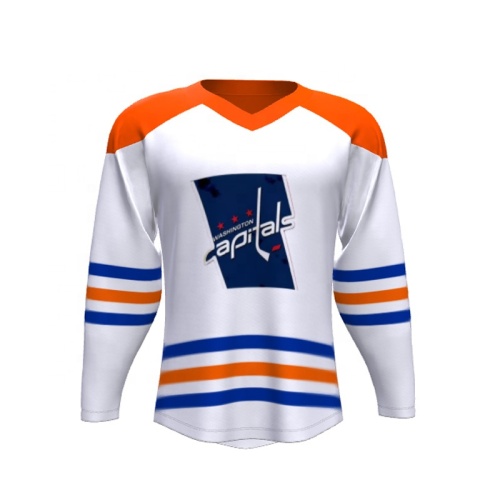 Custom Team Sport Wear Cheap Wholesale Dye Sublimation Slim Fit Ice Hockey Jersey