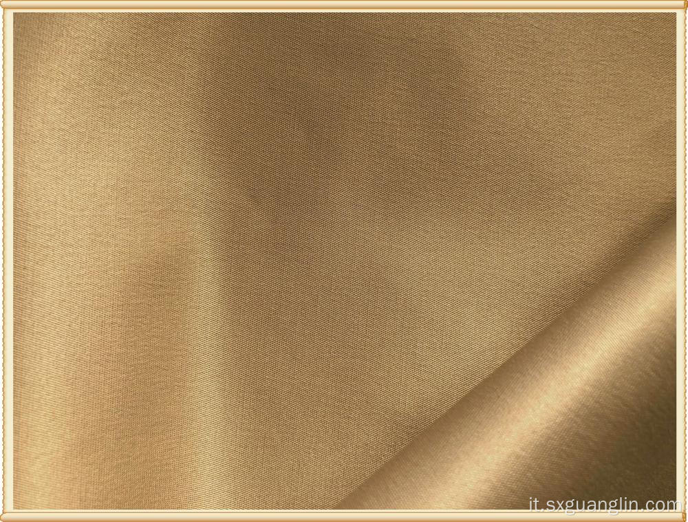 Tessuto in twill di spandex di cotone poliestere