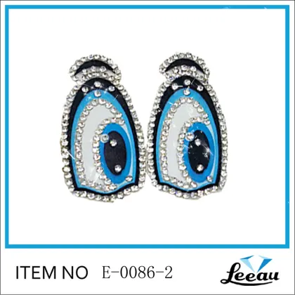 Iron Embroidery Patch Eye