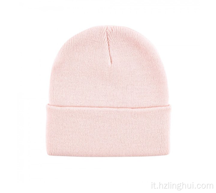 Colore della clip abbinata Calda cappello da berretto a maglia invernale calda