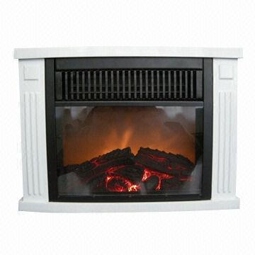 Fireplace, Made of ABS, Desktop Style, Real Log Flame Effect