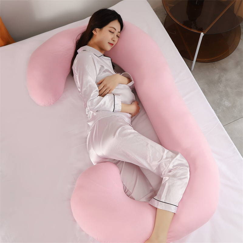 Cunha em forma de U Pillow de gravidez de corpo inteiro personalizado