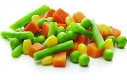 Steaming Frozen Mixed Vegetables