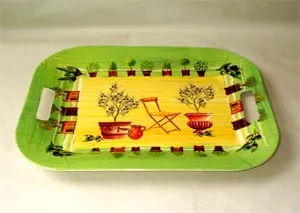 Handle Rectangular Tray