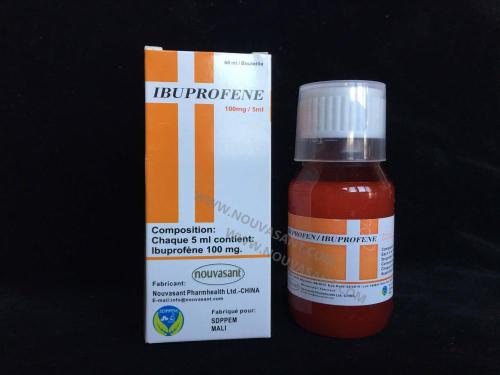 IBUPROFENO PARA SUSPENSÃO ORAL 100MG / 5ML, 60ML