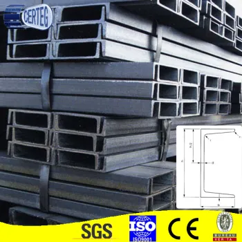 Q235 Grade and BS,ASTM,JIS,GB Standard u c shaped channel steel profile