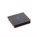 Aluminum extruded Heatsink with matte black anodized finish