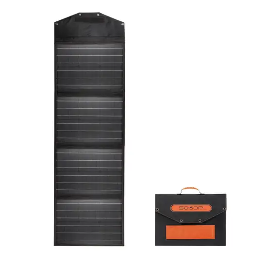 100W Mono Camping Blanket: Portable Foldable Solar Panels