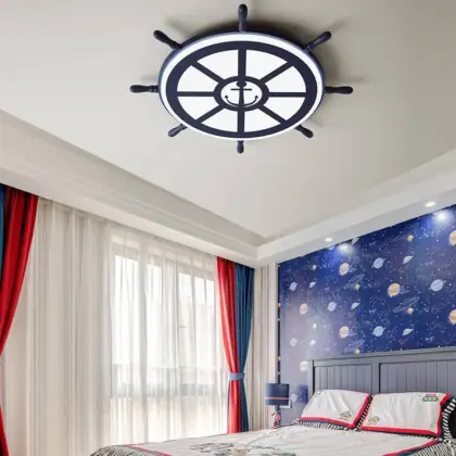 Boat Compass Kids Lamp Children Indoor Ceiling Lamps