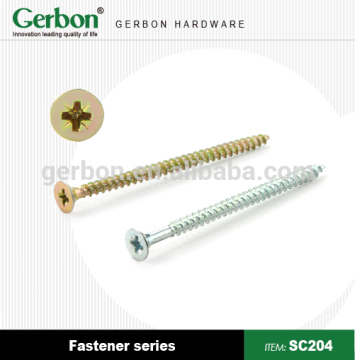high quality pozi double flat chipboard screws