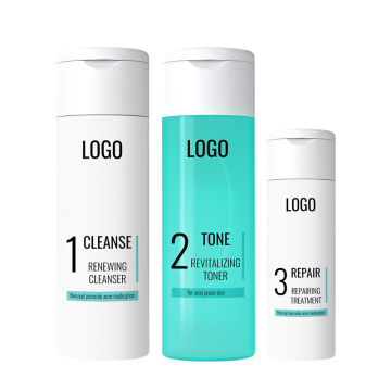 Organic Natural Anti-Aging Acne Whitening Moisturizing Collagen Skin Care Set