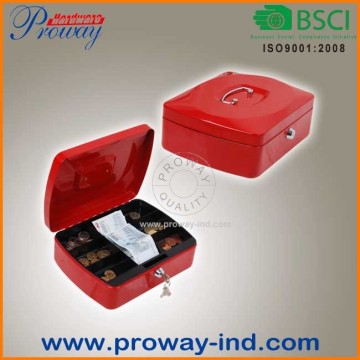 wholesale high quality iron cash box made in china