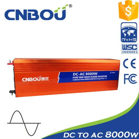 24v 220v pure sine wave 8000w dc to ac inverter
