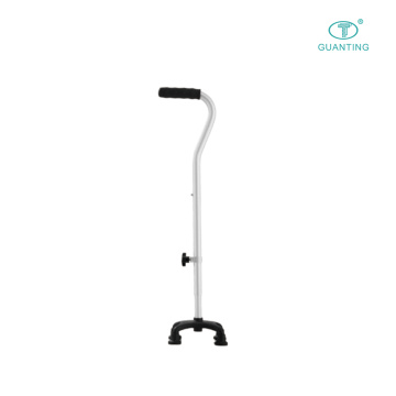 Muleta telescópica ajustable para apoyo a la movilidad de personas mayores