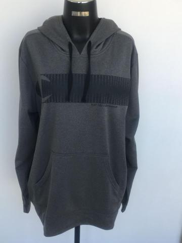 Men's knit hood printpullover