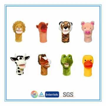 High quality plush finger puppet toy