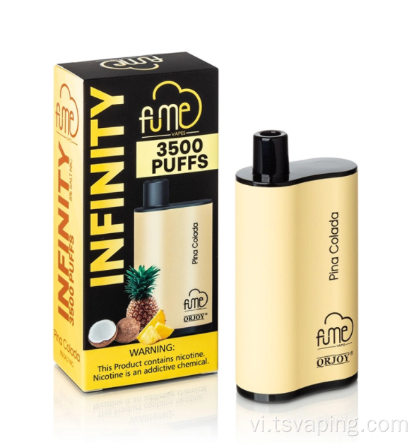 Thiết bị hóa hơi dùng một lần 3500 Puffs Fume Infinity
