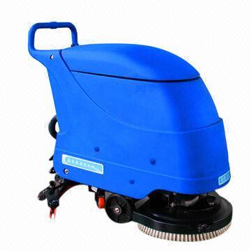 Electric Hand Push Scrubbing Machine/Scrubber with 24V Voltage