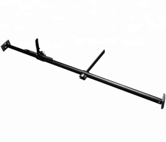 Adjustable bed load lock ratcheting cargo bar