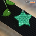 Reflective Safety Star Walking Reflector Keychain Hanger