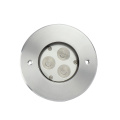 IP65 3 * 3W 116mm LED taħt l-art