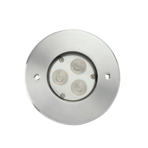 IP65 3 * 3W 116mm LED de luz subterránea LED