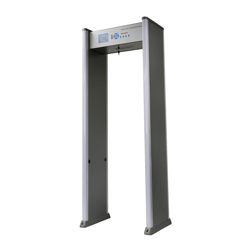 Penggunaan outdoor LCD screen walkthrough metal detector (JT-8000A)