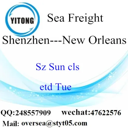 Shenzhen Port LCL Consolidation To New Orleans