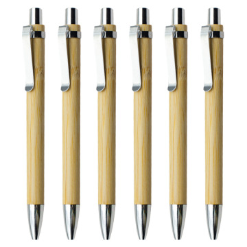 BAMBOO BALL POINT PEN FOR OFFICE