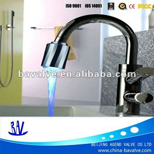 china water fall temperature control LED faucet/ shower heads ledfaucets bathroom led/bathroom shower