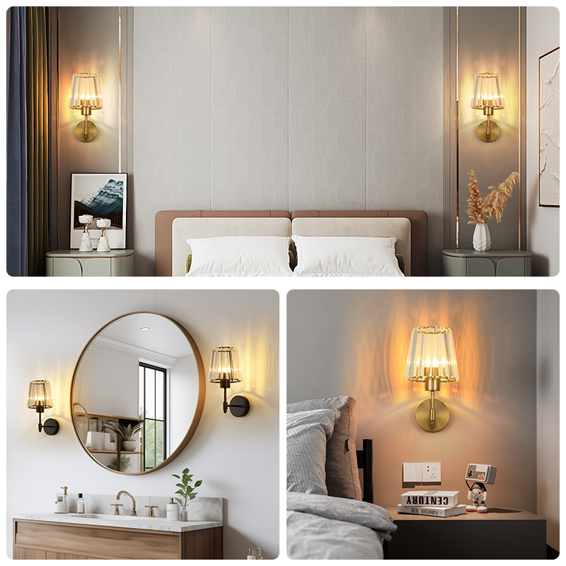 W250836 Crystal shade wall lamp (4)