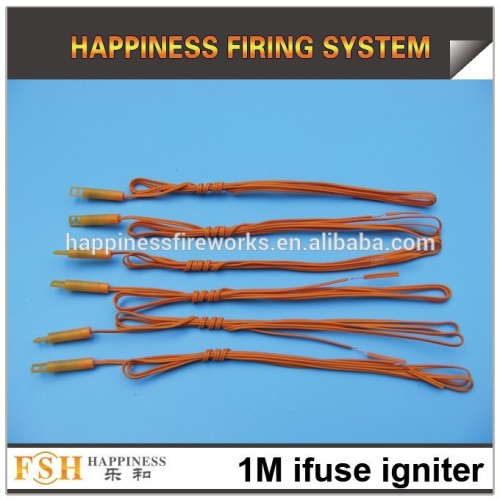 New fireworks igniters for visco fuse with pyrogen/1M length fireworks Electric igniters/fireworks ignition system