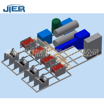 Máy dệt vải không dệt thổi tan chảy Bfe95