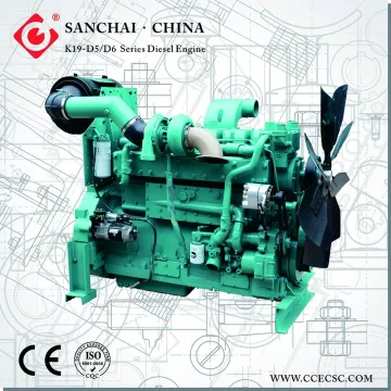 KTA19-G 300hp Diesel Engine for Sale with 24v Fuel Pump