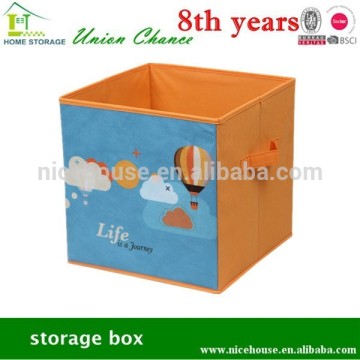 Home decoration clothing organizer foldable pp-nonwoven with two side handle