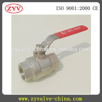 high quality 2PC Thread Ball Valve M3 Type 1000WOG