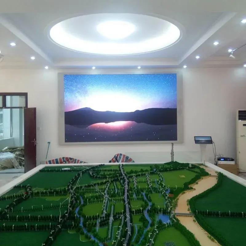 P0.9 P1.2 P1.5 HD COB Fine Flip-Chip Indoor 4K/8K Full Color Small Pixel Pitch LED Video Wall Display